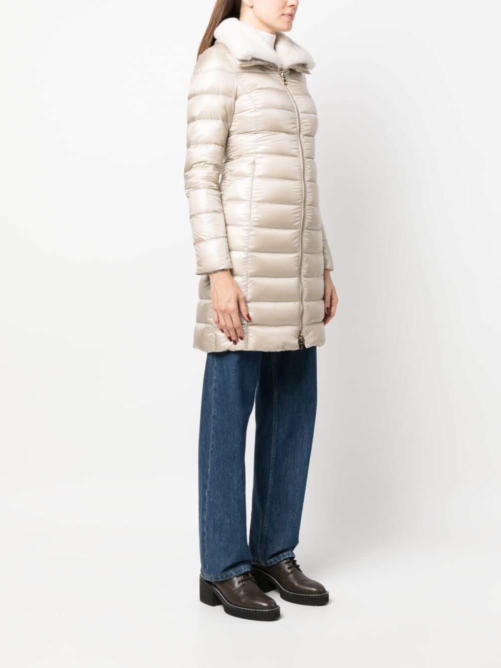 quilted hooded jacket - 3