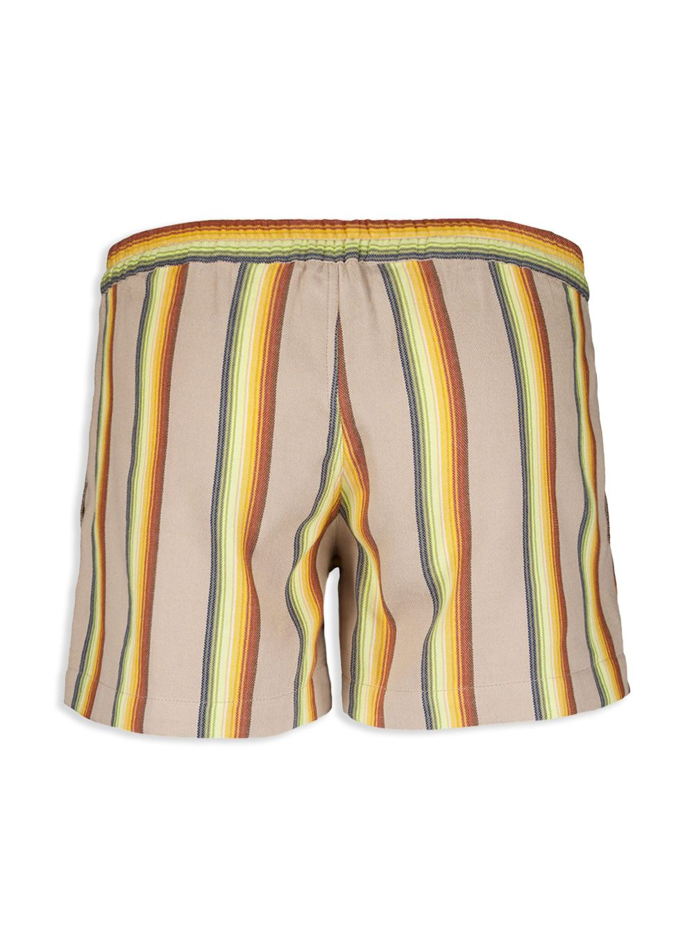 striped cotton shorts - 2