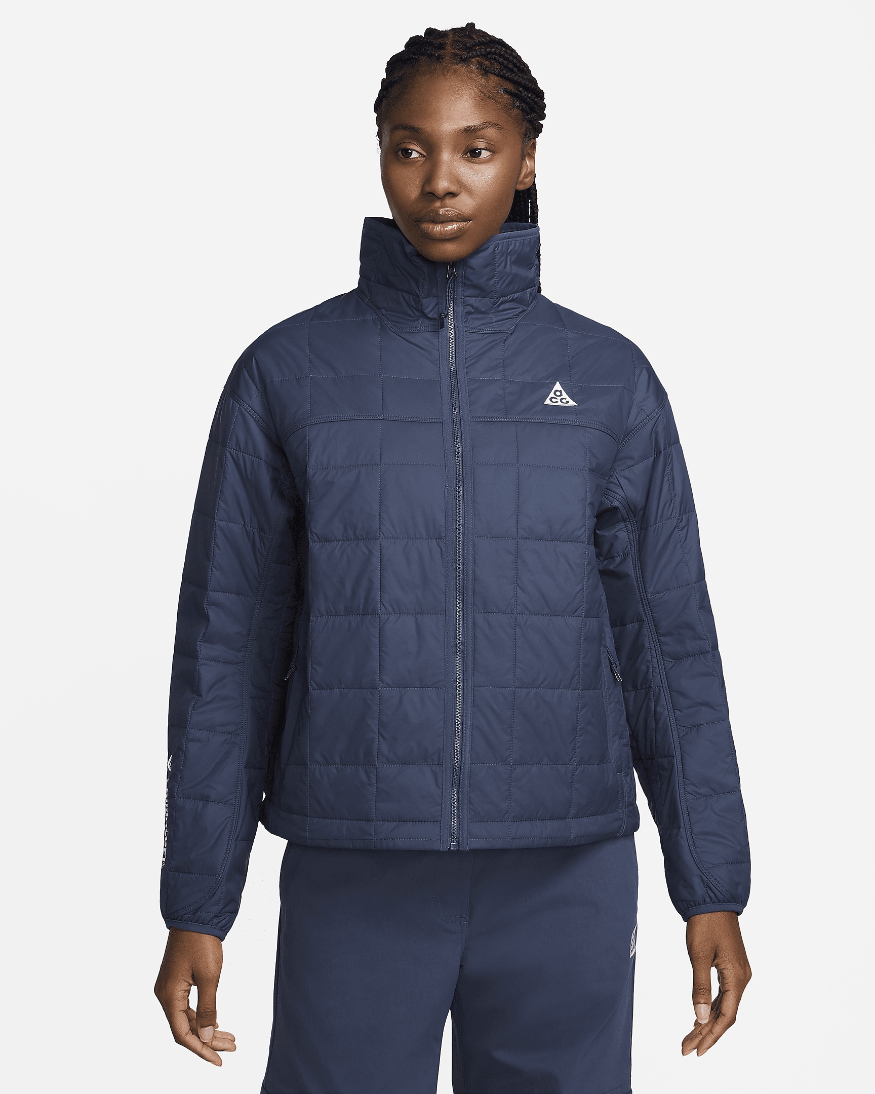 Nike reversible padded jacket womens best sale