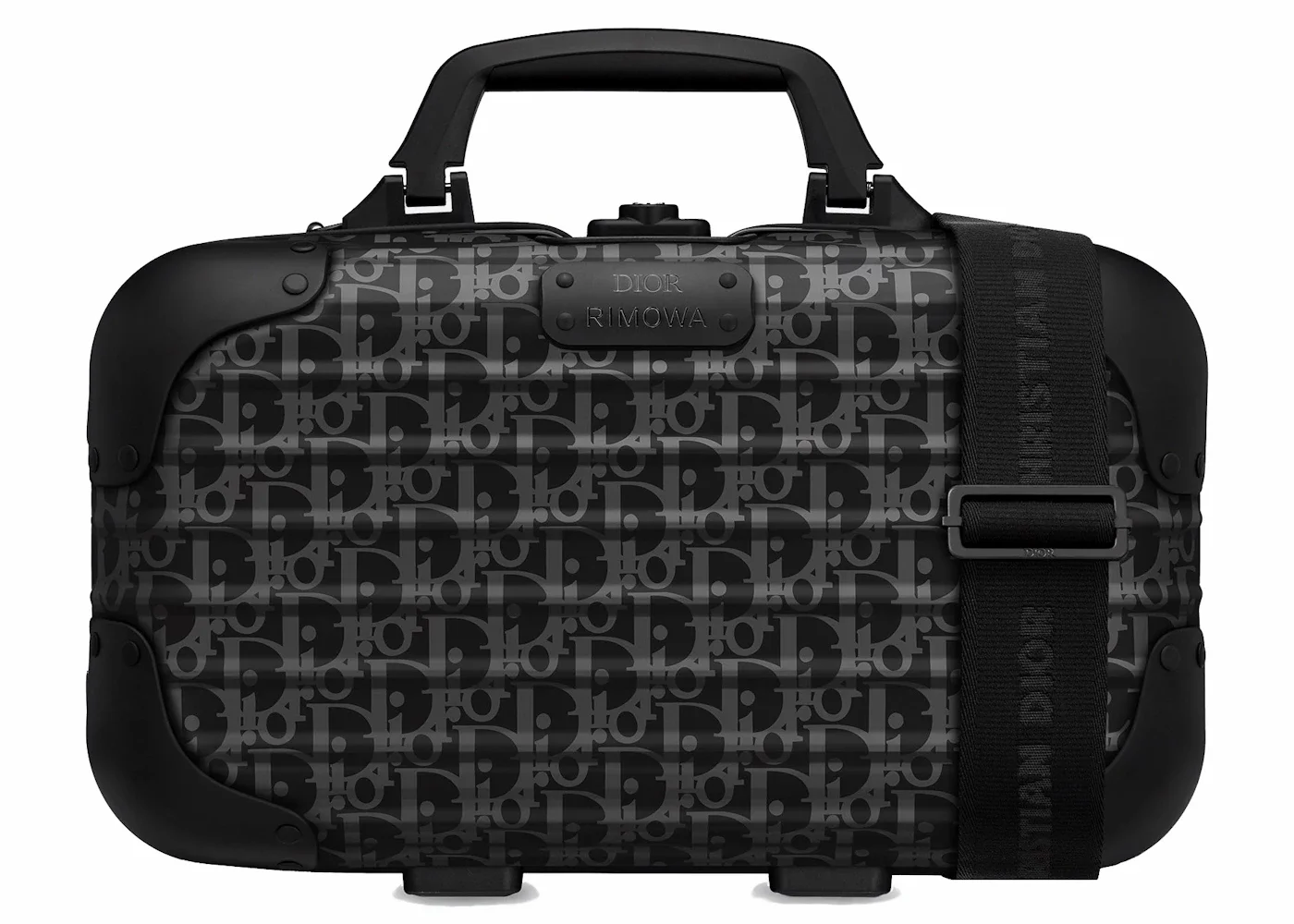 Dior x RIMOWA Carry-On Case Aluminium Dior Oblique Black - 1