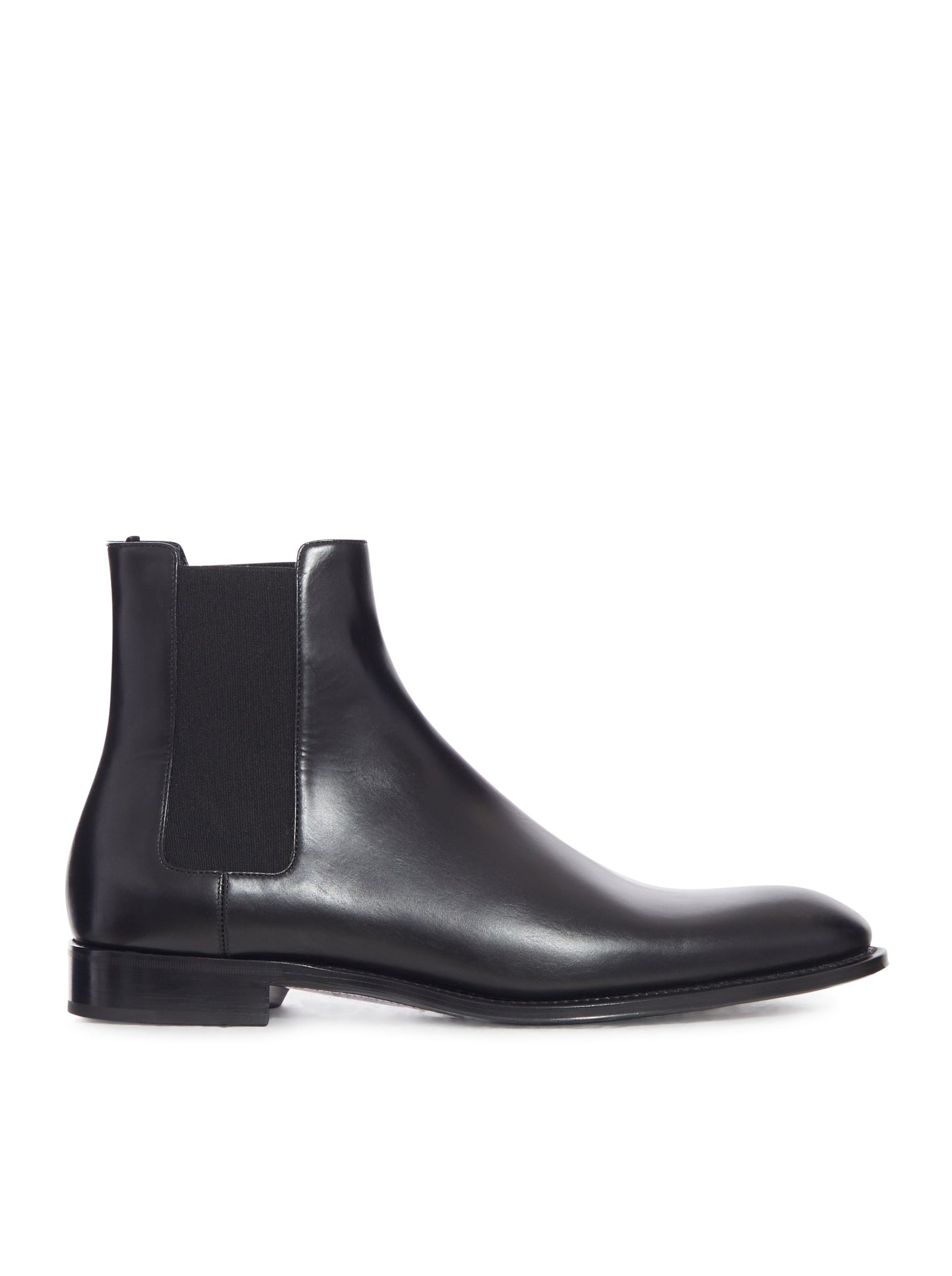 ADRIEN BOX LEATHER CHELSEA BOOTS - 1