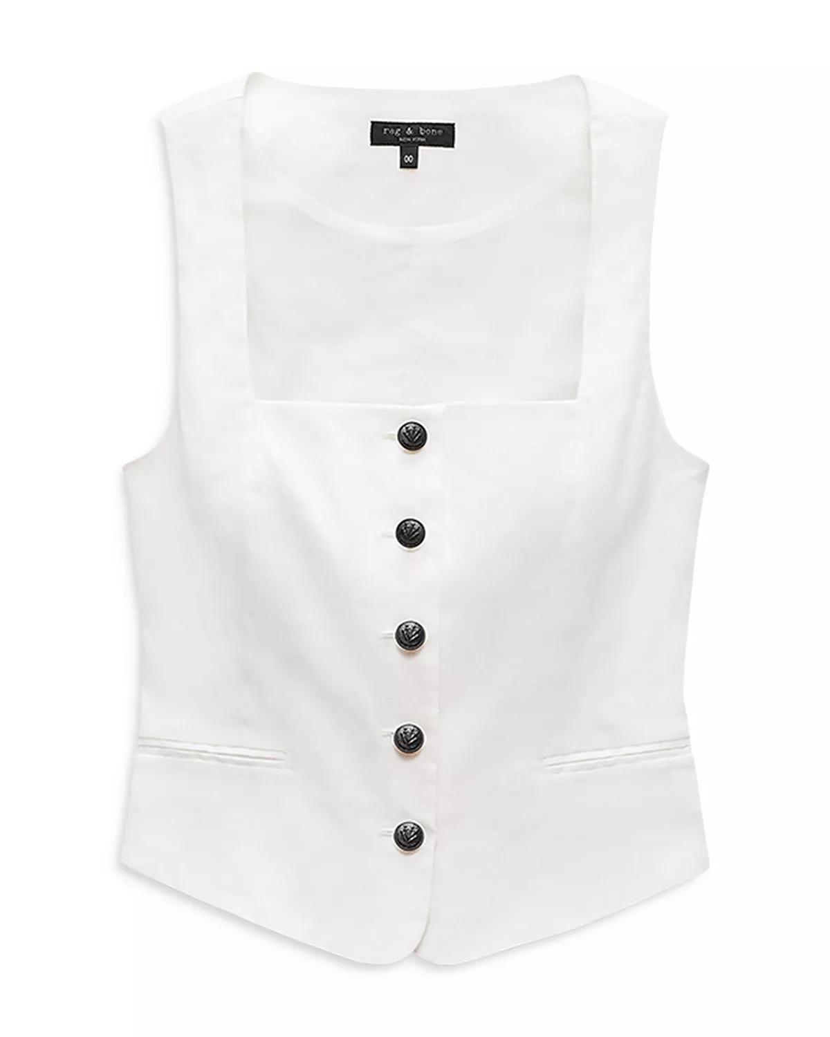 Mariana Button Front Vest - 5