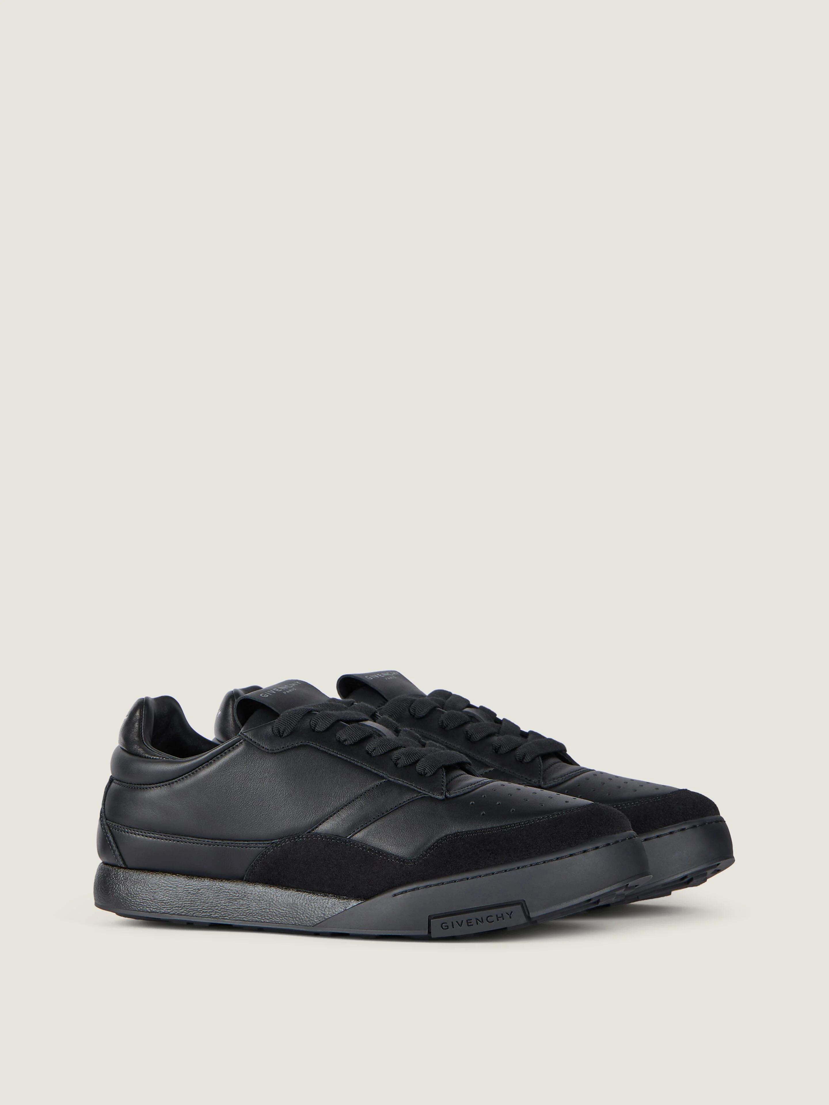 GIVENCHY YARD SNEAKERS IN LEATHER AND SUEDE - 1
