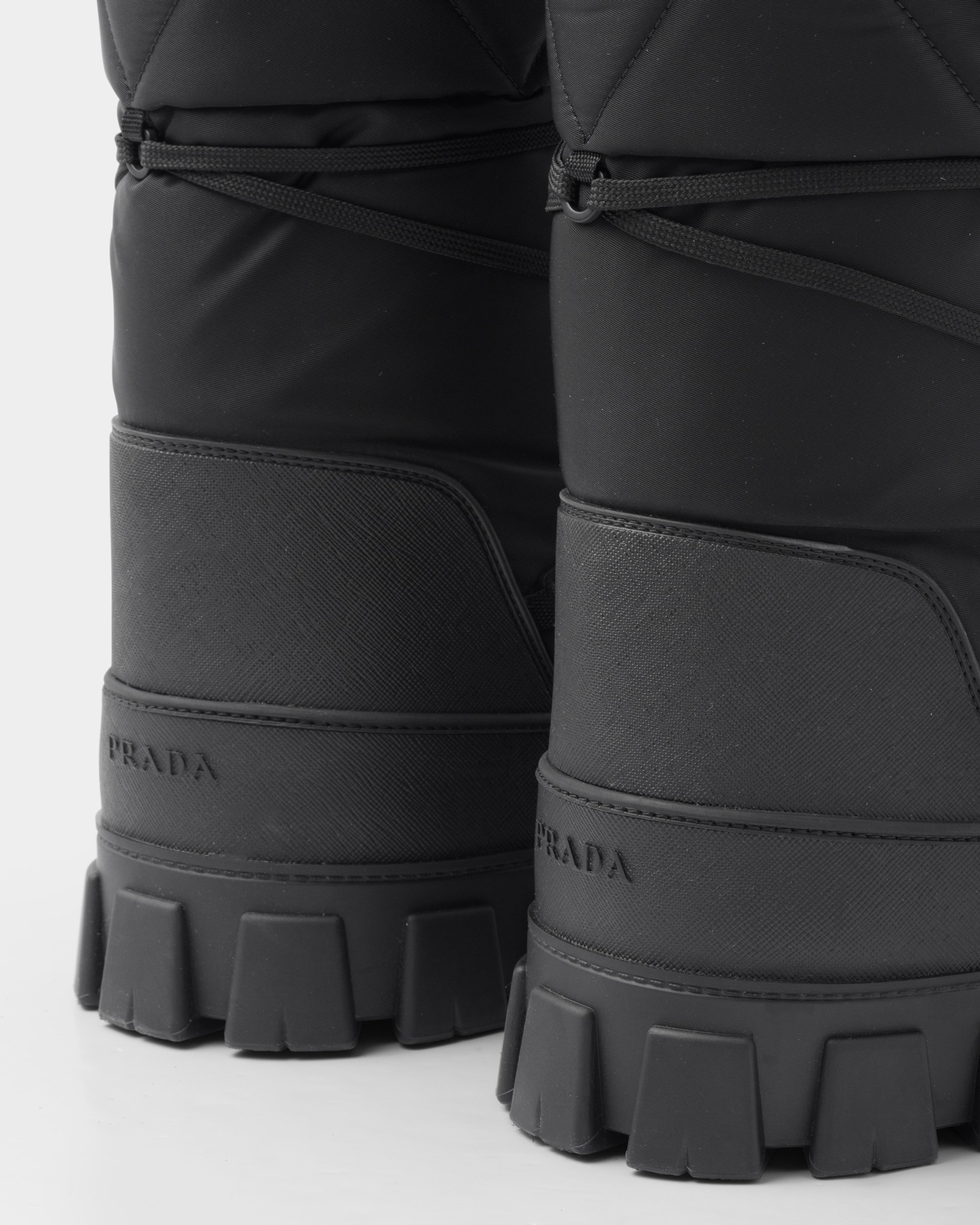 Re-Nylon gabardine après ski boots - 6