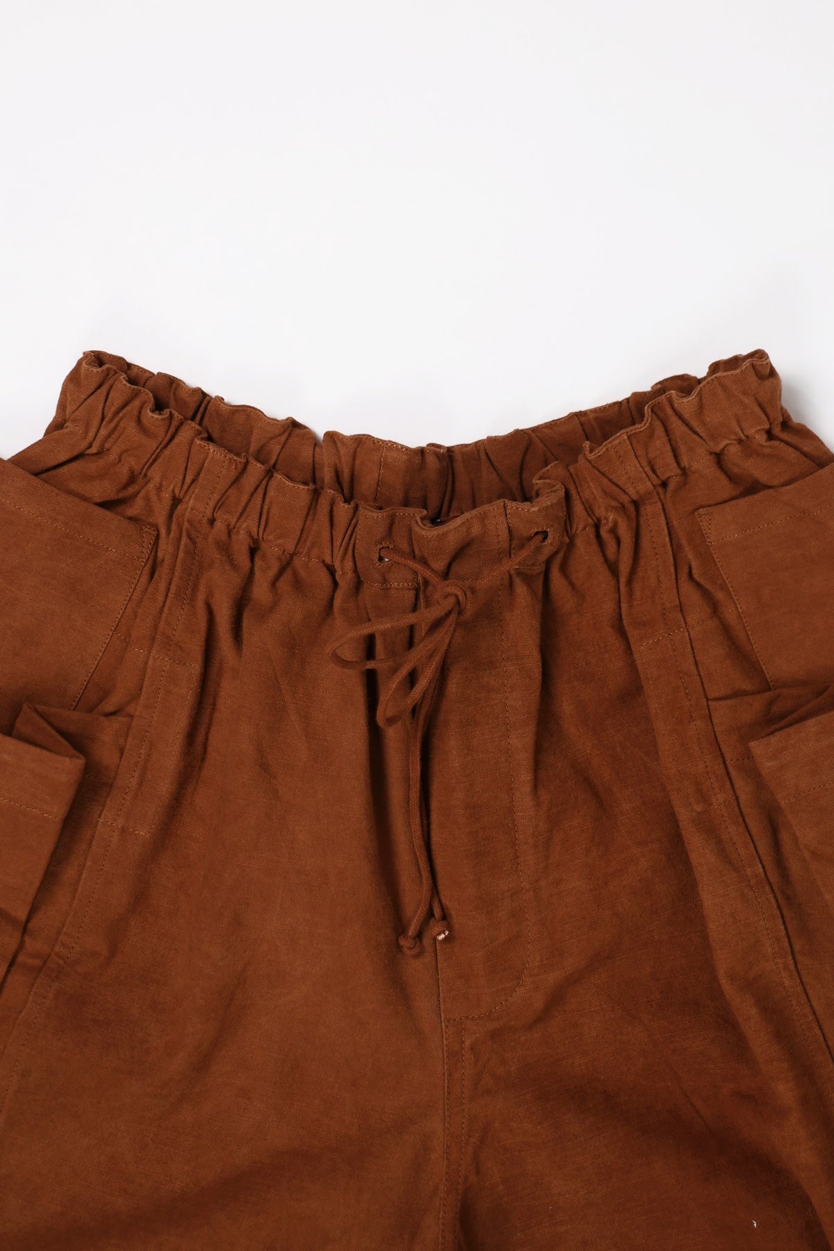 Salt Shorts - Bark Brown Slub - 2