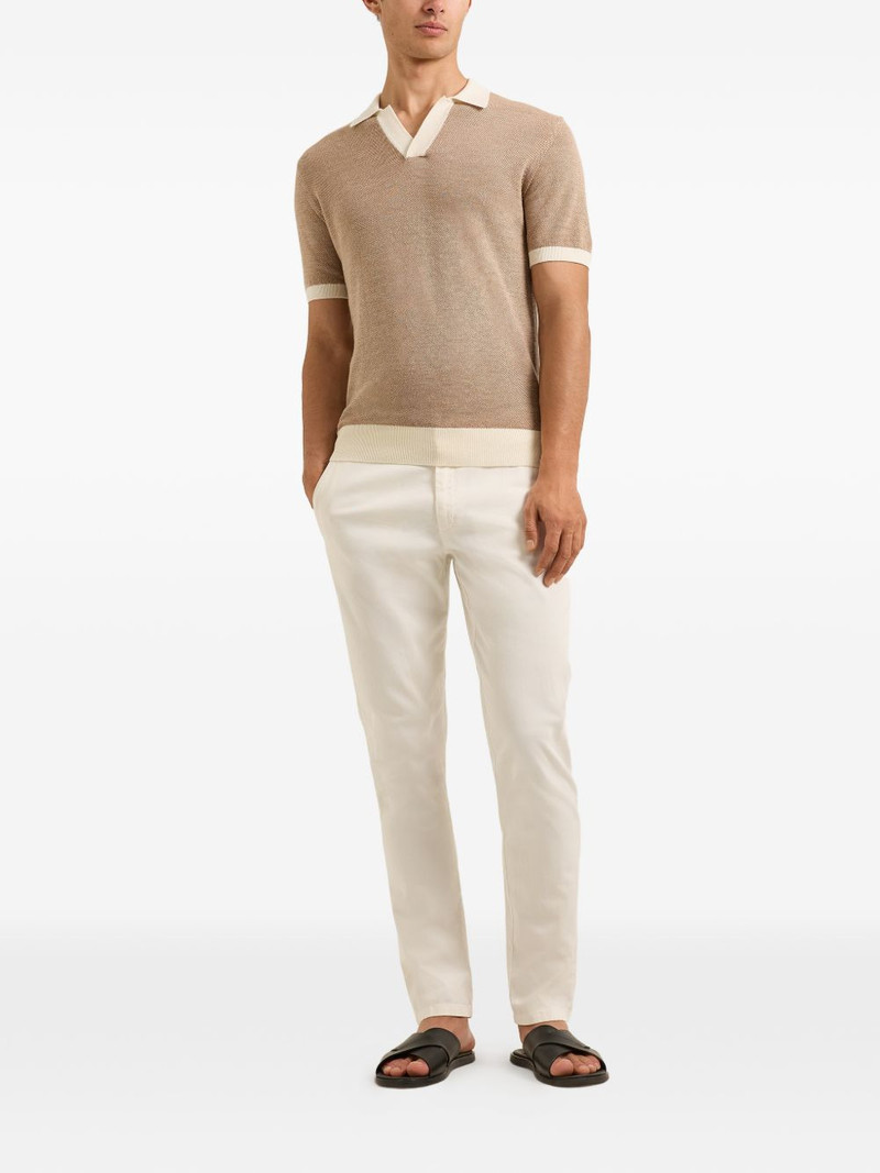 ORLEBAR BROWN Horton contrast-trim T-shirt outlook