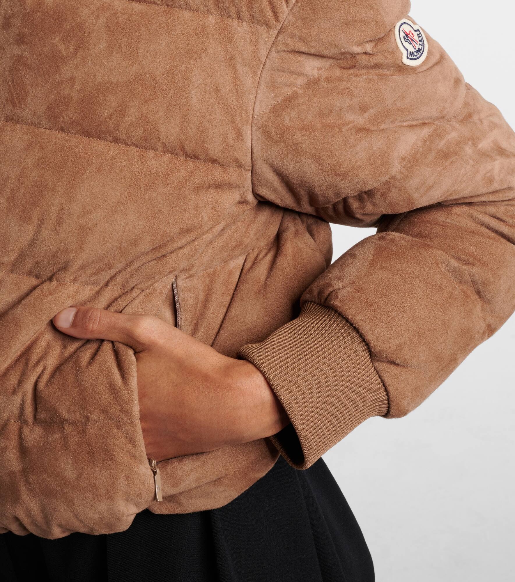 Pollet suede down jacket - 5