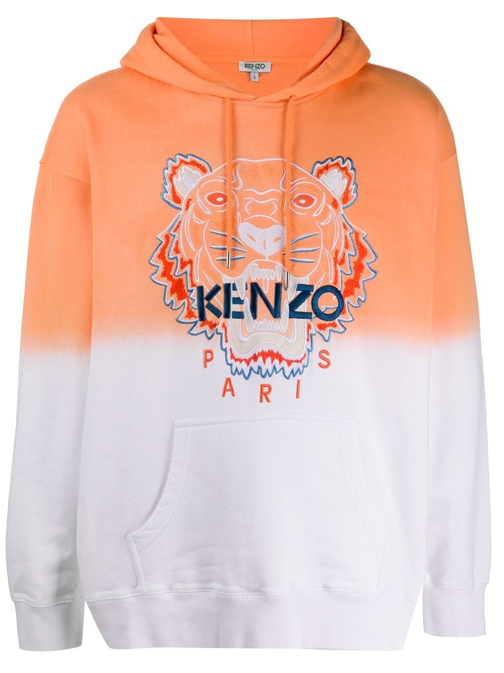 Tiger gradient hoodie - 1