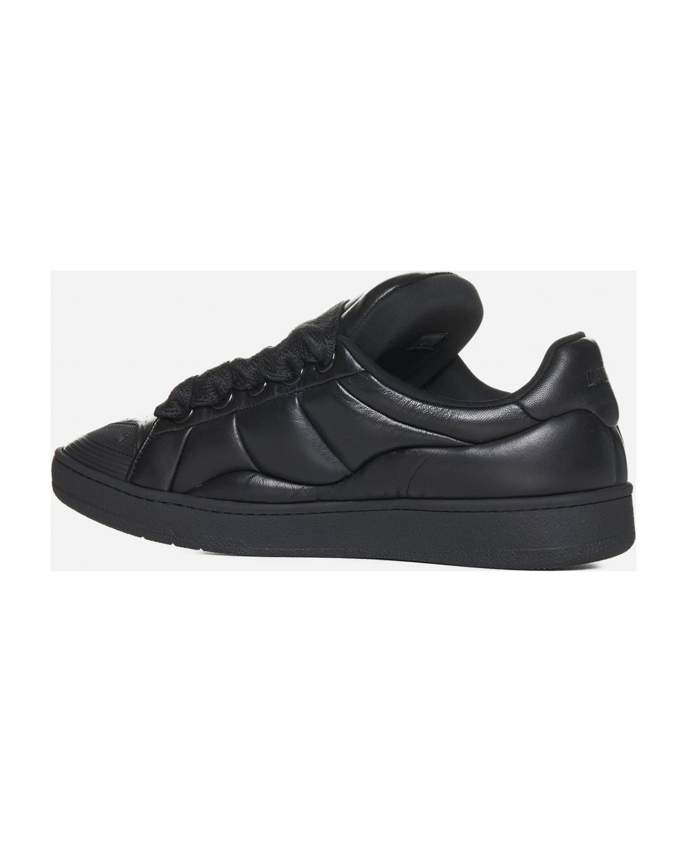 Curb Xl Low-top Leather Sneakers - 3
