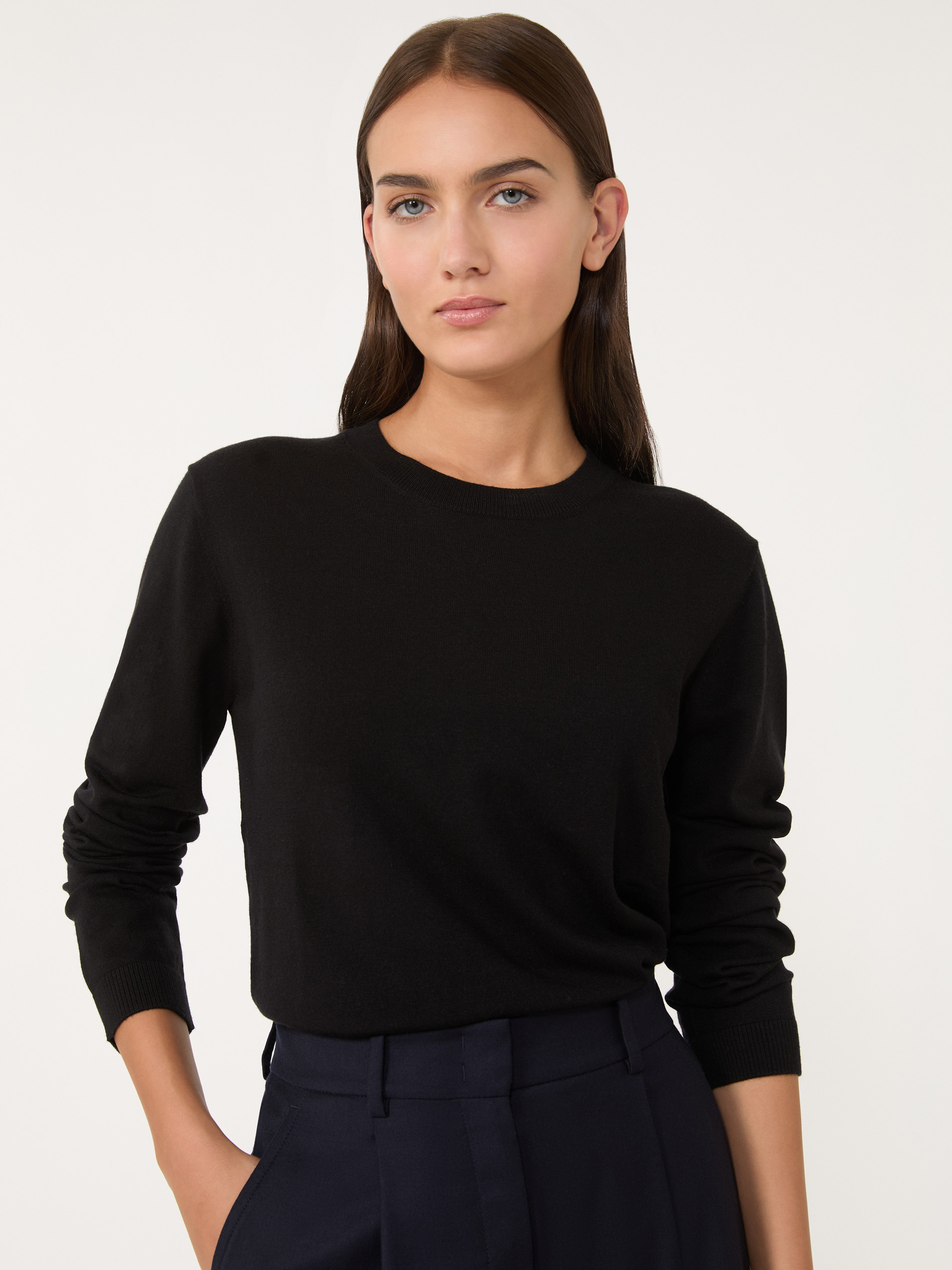SICILIA Silk and wool yarn jumper - 5
