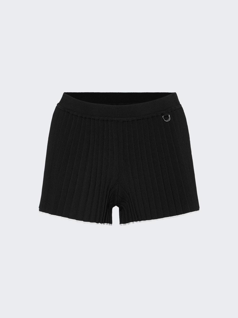 Le Short Maille Plisse Shorts Black - 1