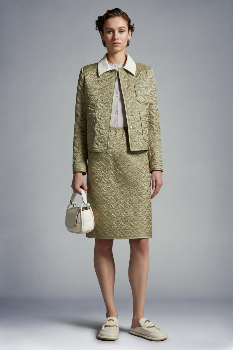 Moncler Quilted Pencil Skirt outlook