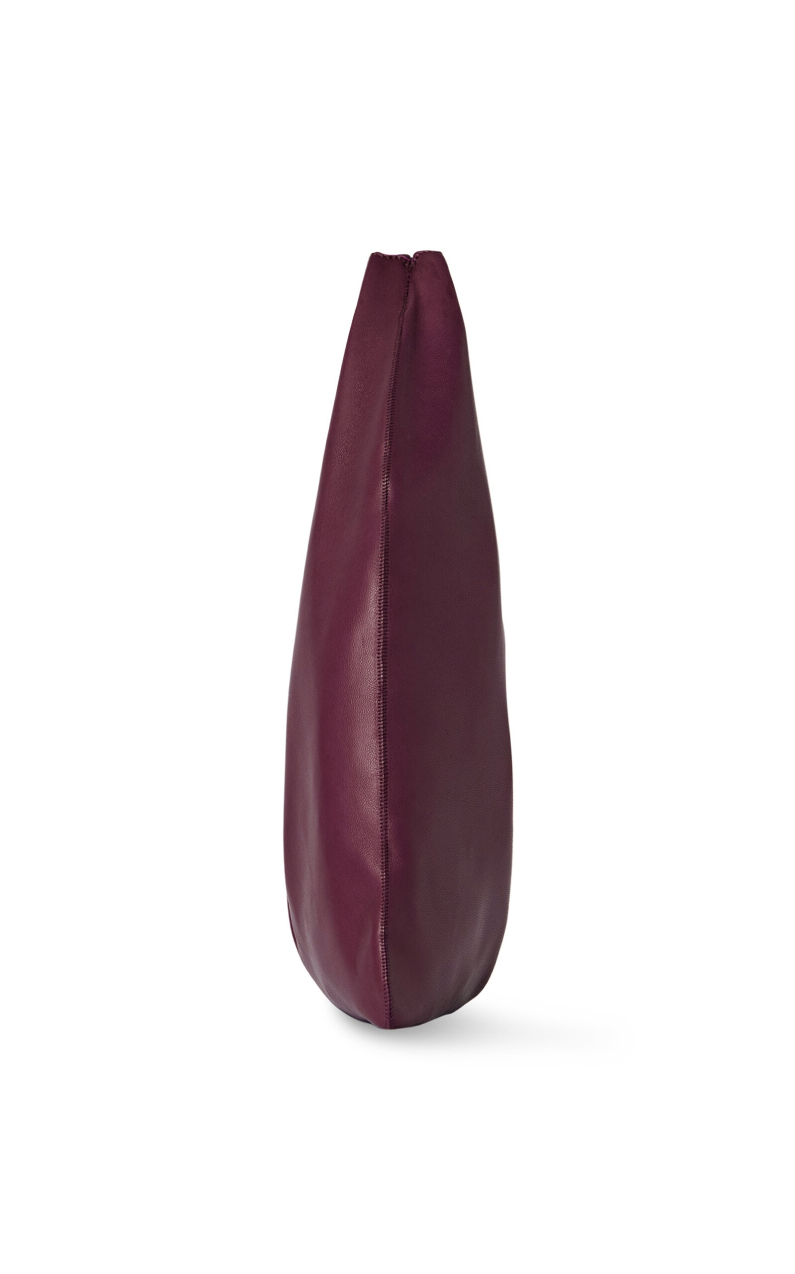 The Row Small Bindle Leather Bag burgundy | REVERSIBLE