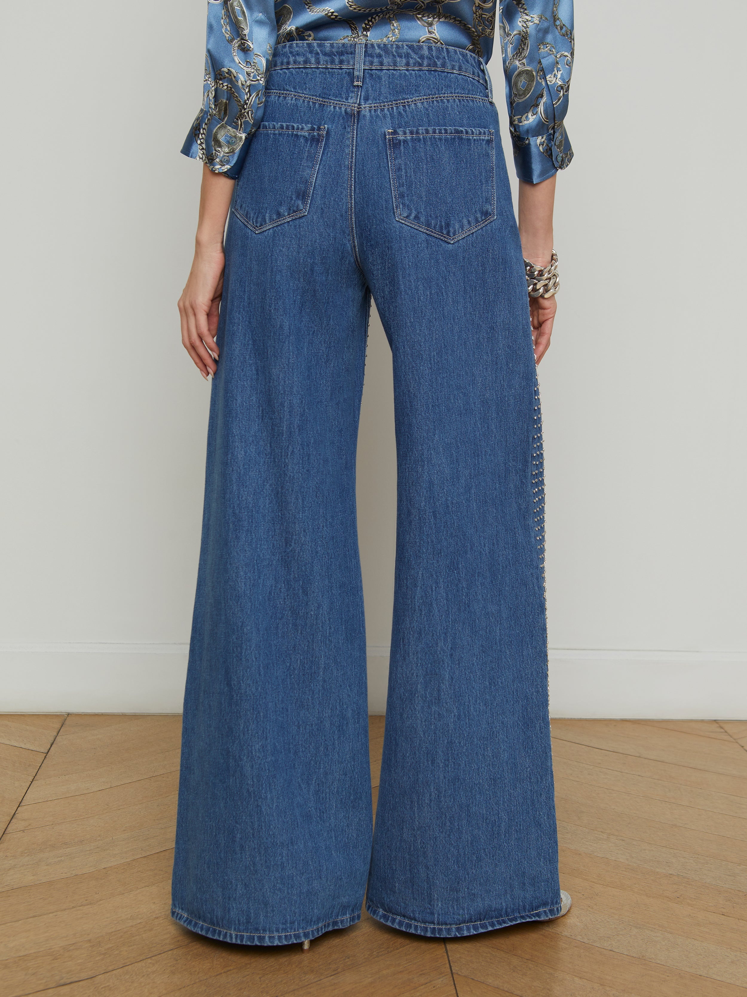 Quincy Crystal Embellished Jean - 6
