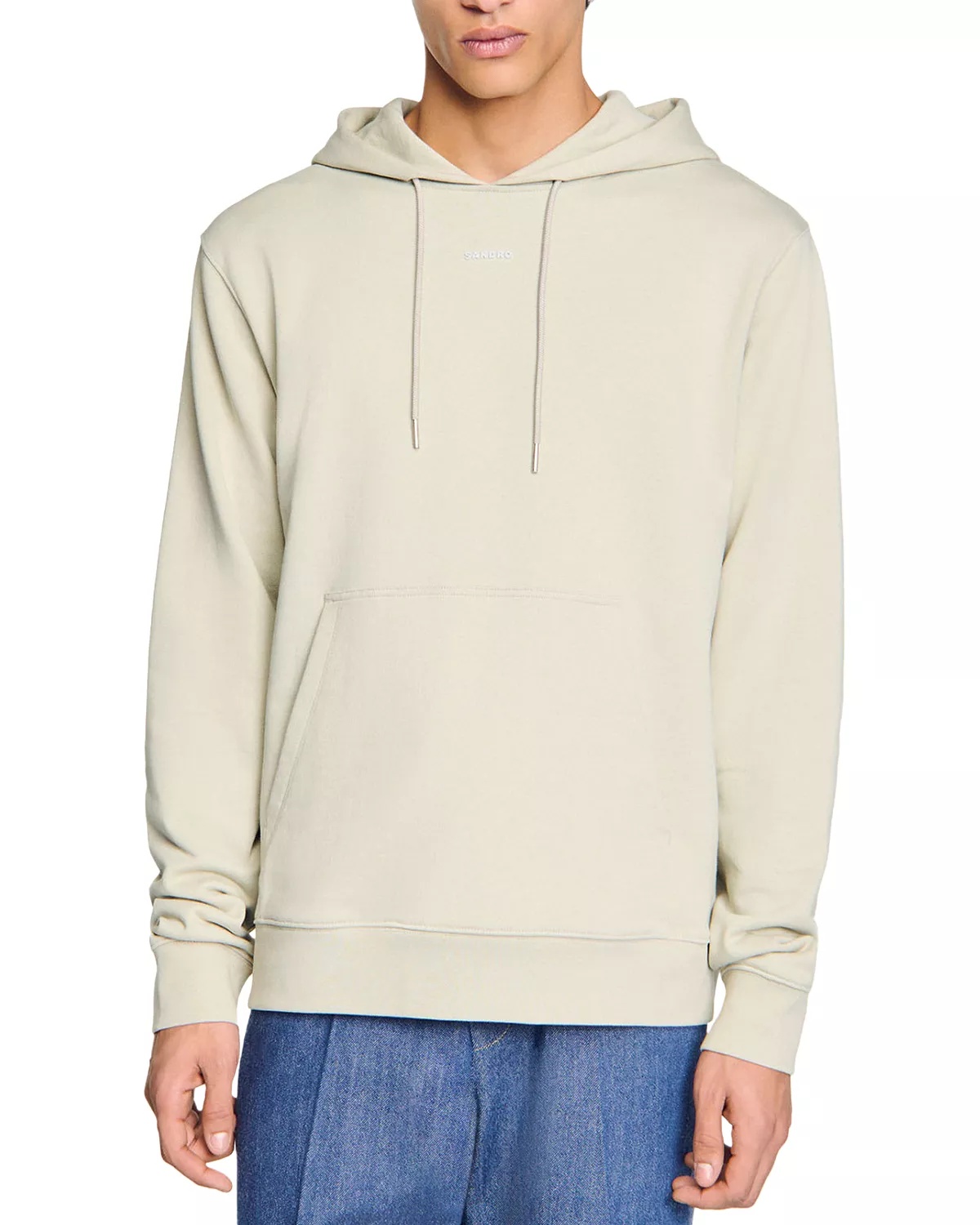 Regular Fit Sandro Logo Hoodie - 1