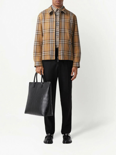 Burberry reversible zip-up jacket outlook