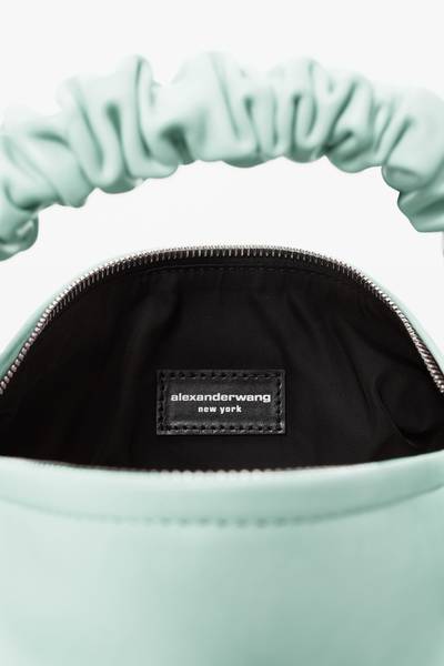 Alexander Wang LEATHER SCRUNCHIE BAG outlook