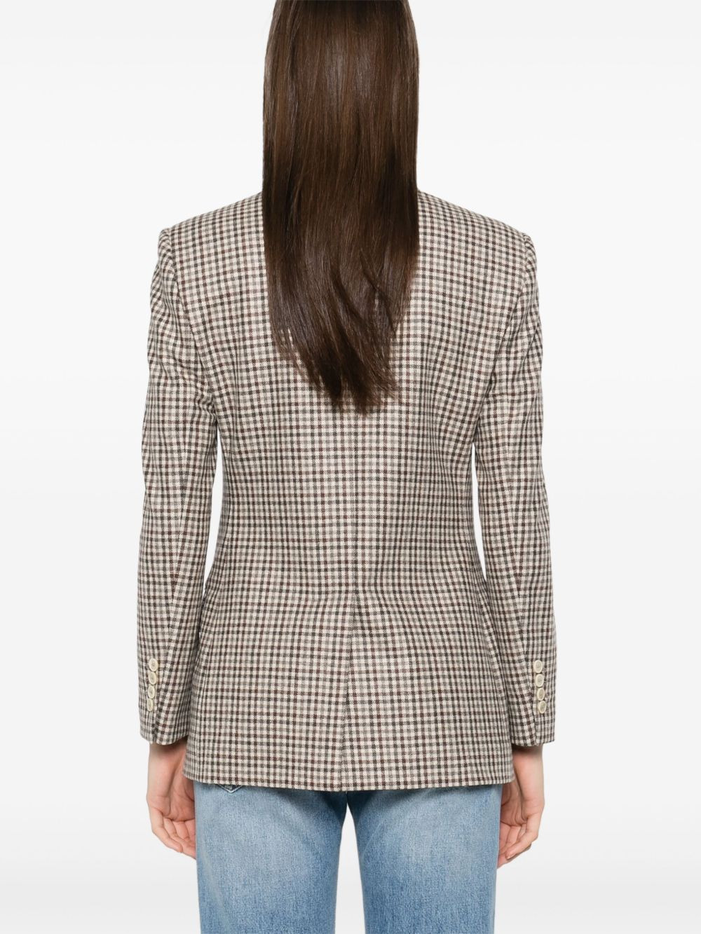 Brunello Cucinelli Women Wool Blazer - 3