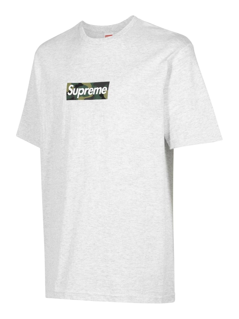 box logo cotton T-shirt - 3