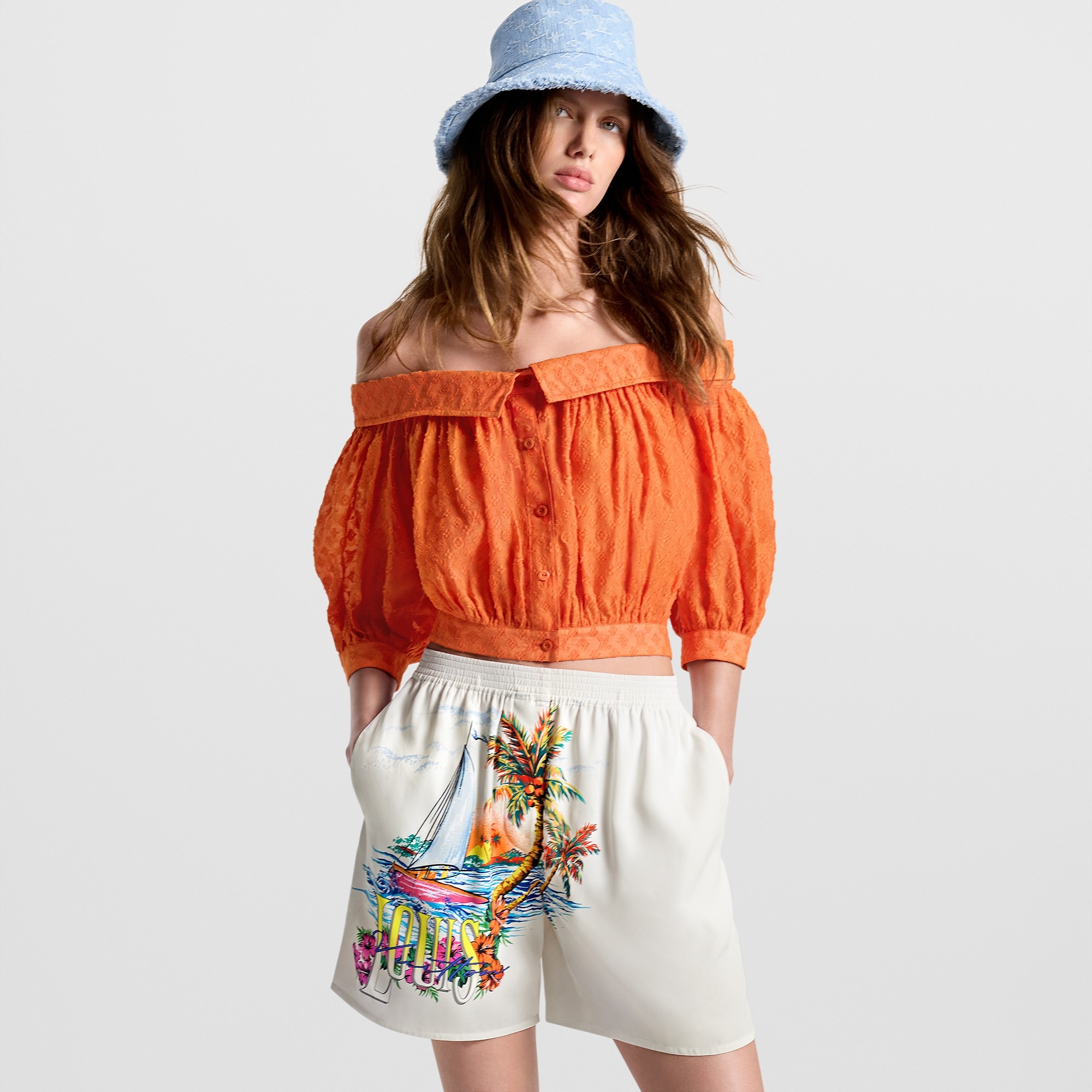 Sunset Sailboat Pajama Shorts - 5