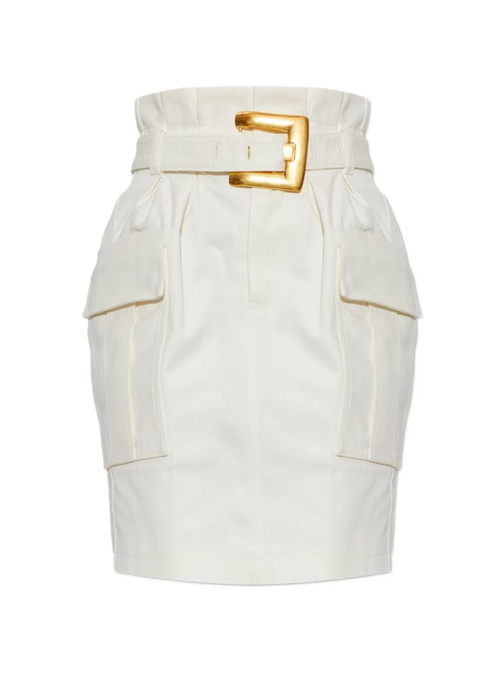 belted cargo mini skirt - 1