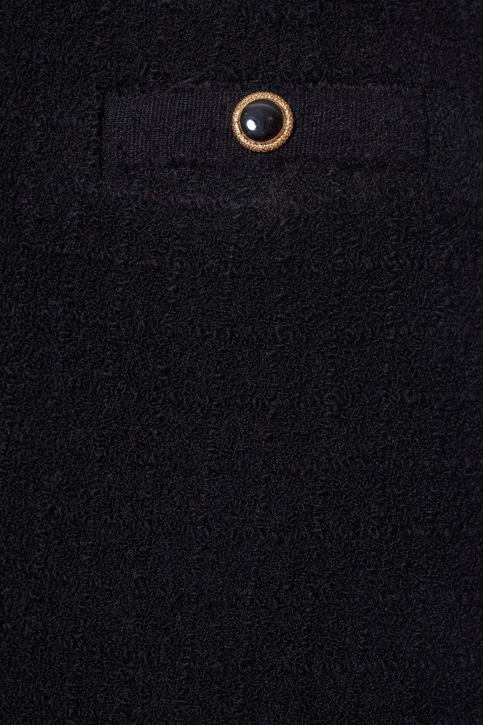 CHECKED TWEED BOUCLE LONG SKIRT - 3