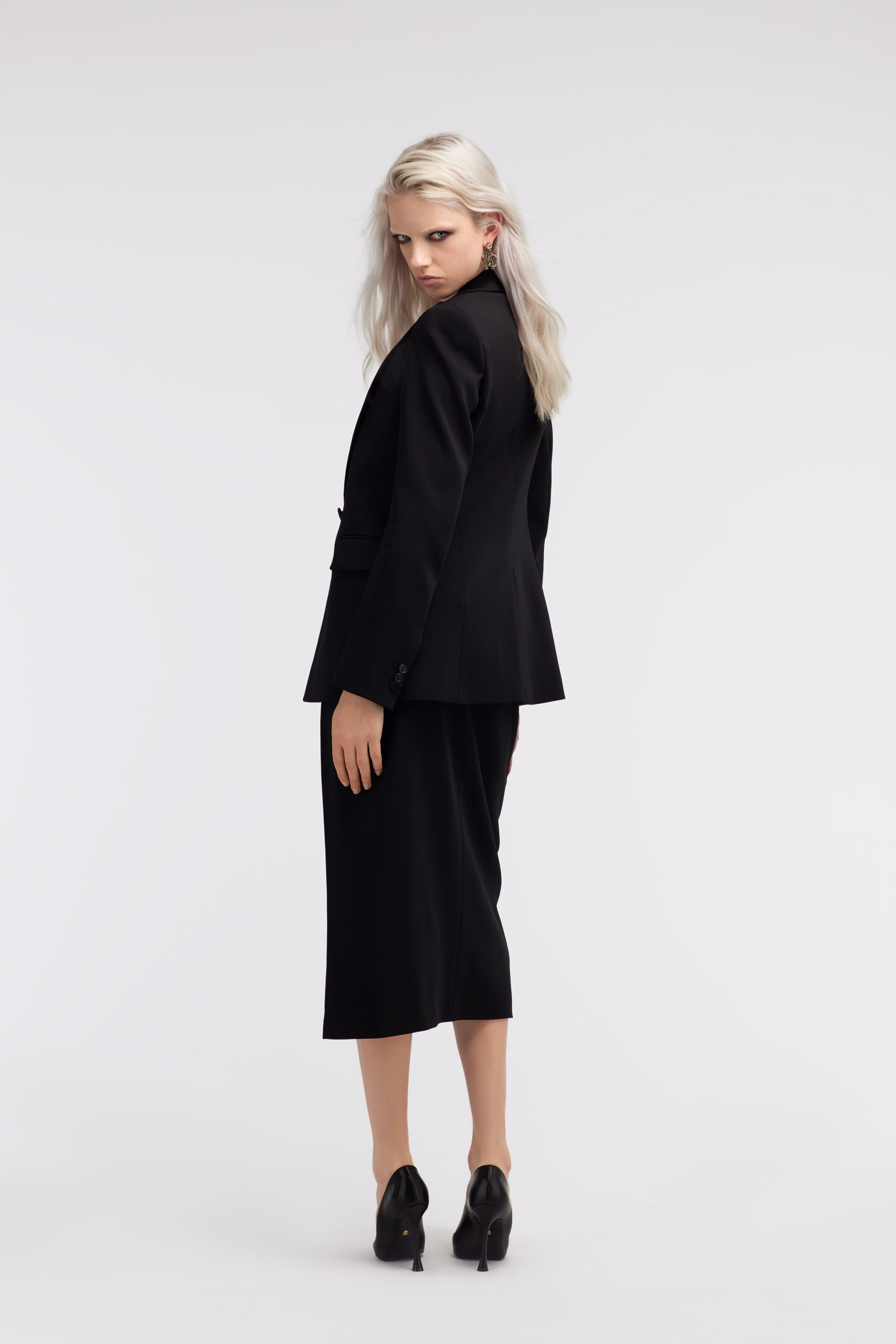 One button blazer - 4