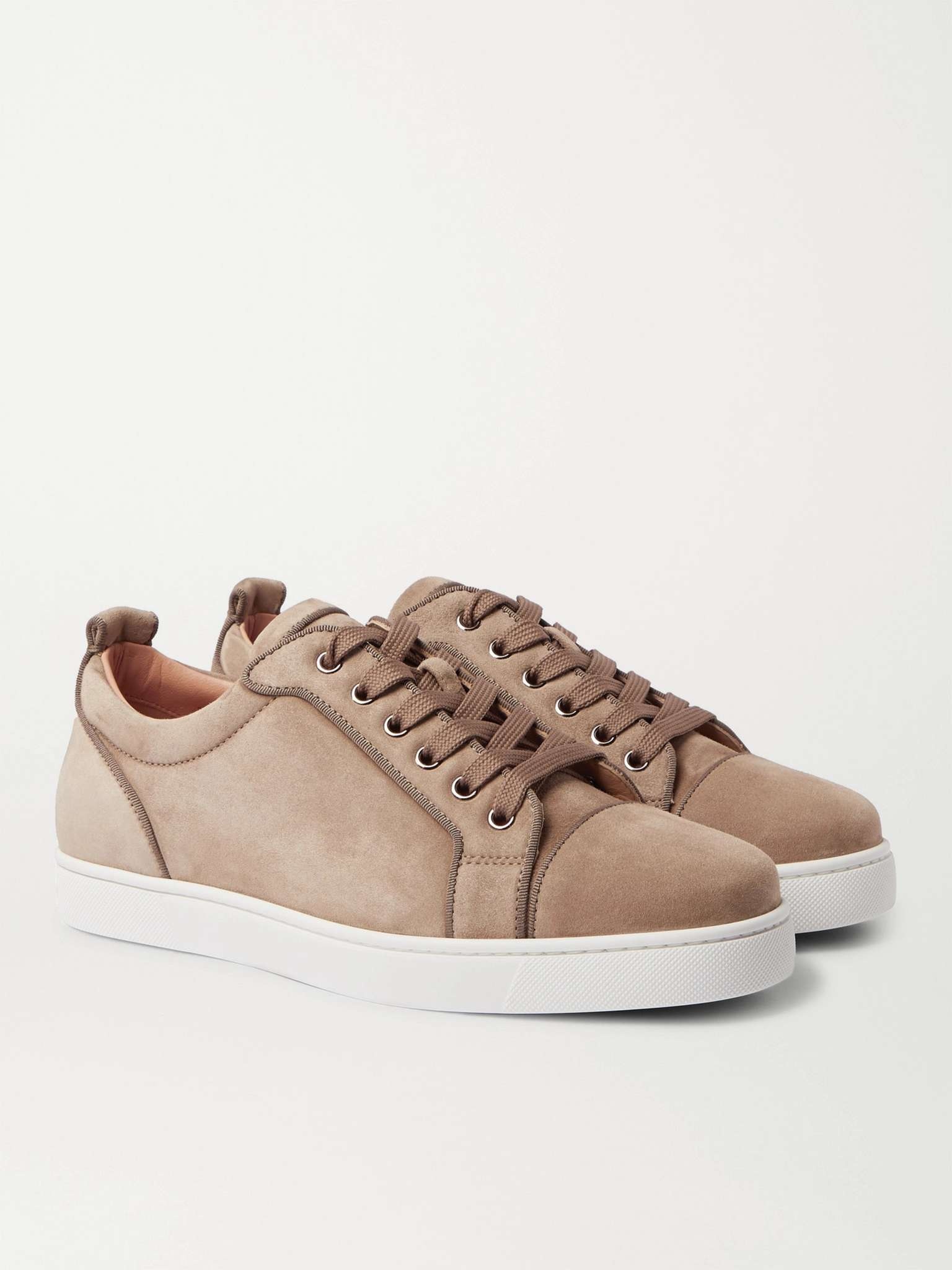 Louis Junior Orlato Grosgrain-Trimmed Suede Sneakers - 4