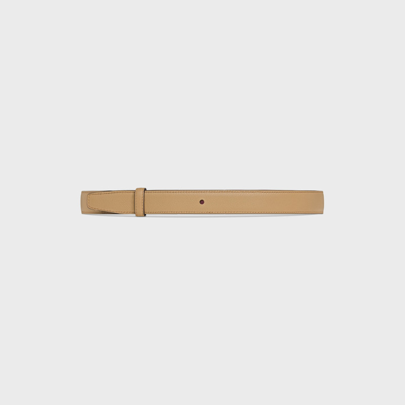 Reversible Strap 25MM IN Smooth and Grained Calfskin 3