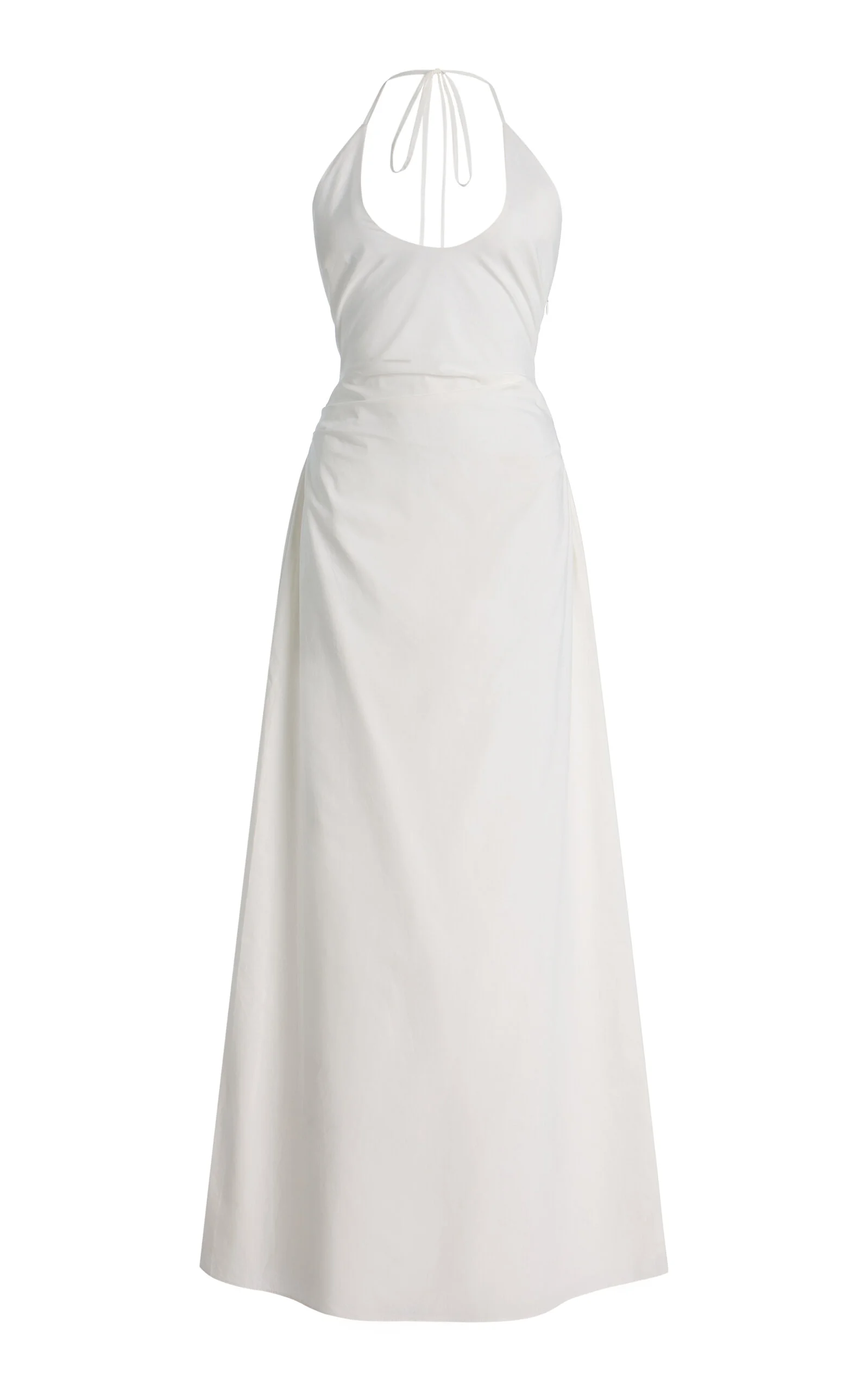 Martina Cotton Maxi Dress white - 1