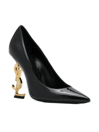 SAINT LAURENT Opyum patent leather pumps outlook