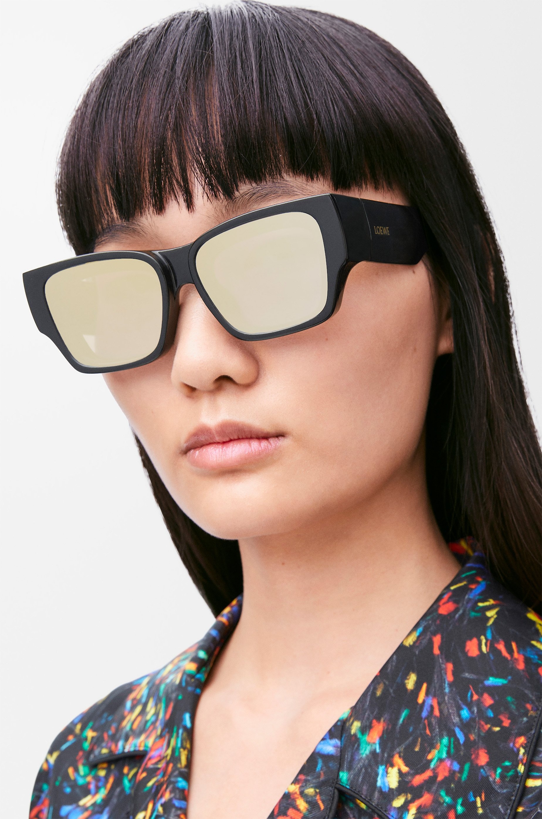 Front lenses square sunglasses - 2