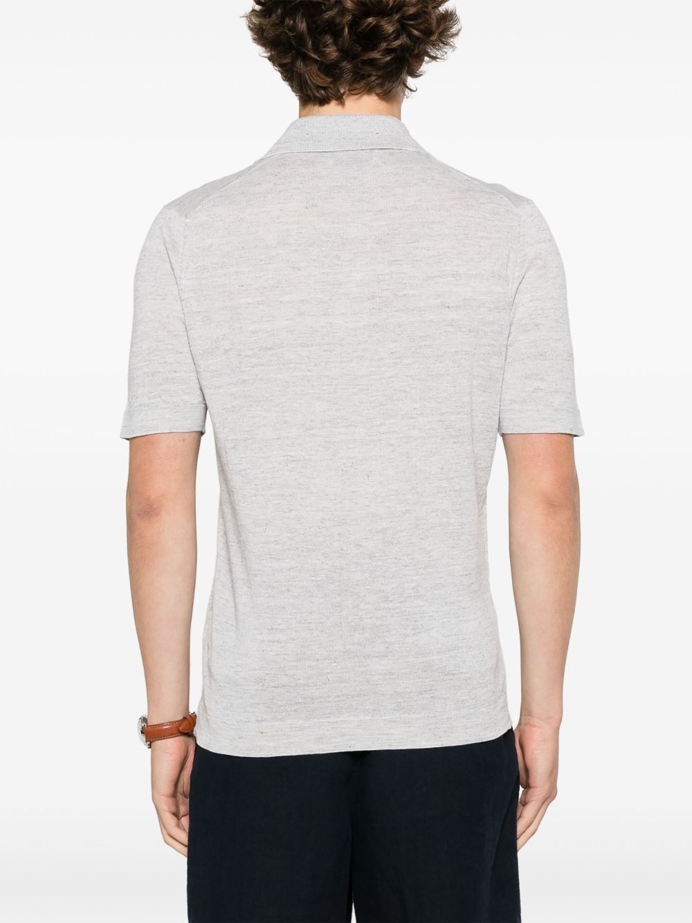 cotton polo shirt - 3