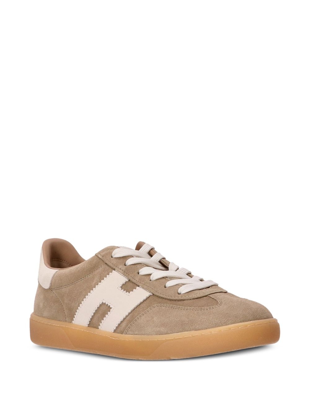 Cool low-top leather sneakers - 2