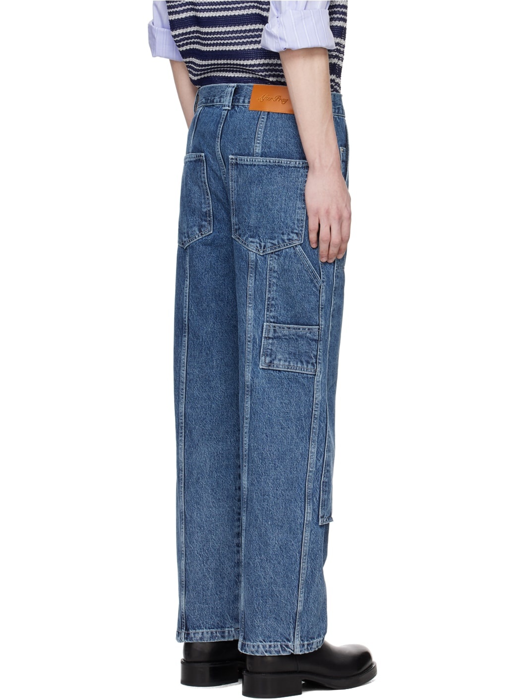 Indigo Carpenter Jeans - 3