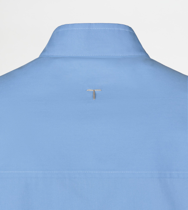 SHIRT IN POPLIN - LIGHT BLUE 8