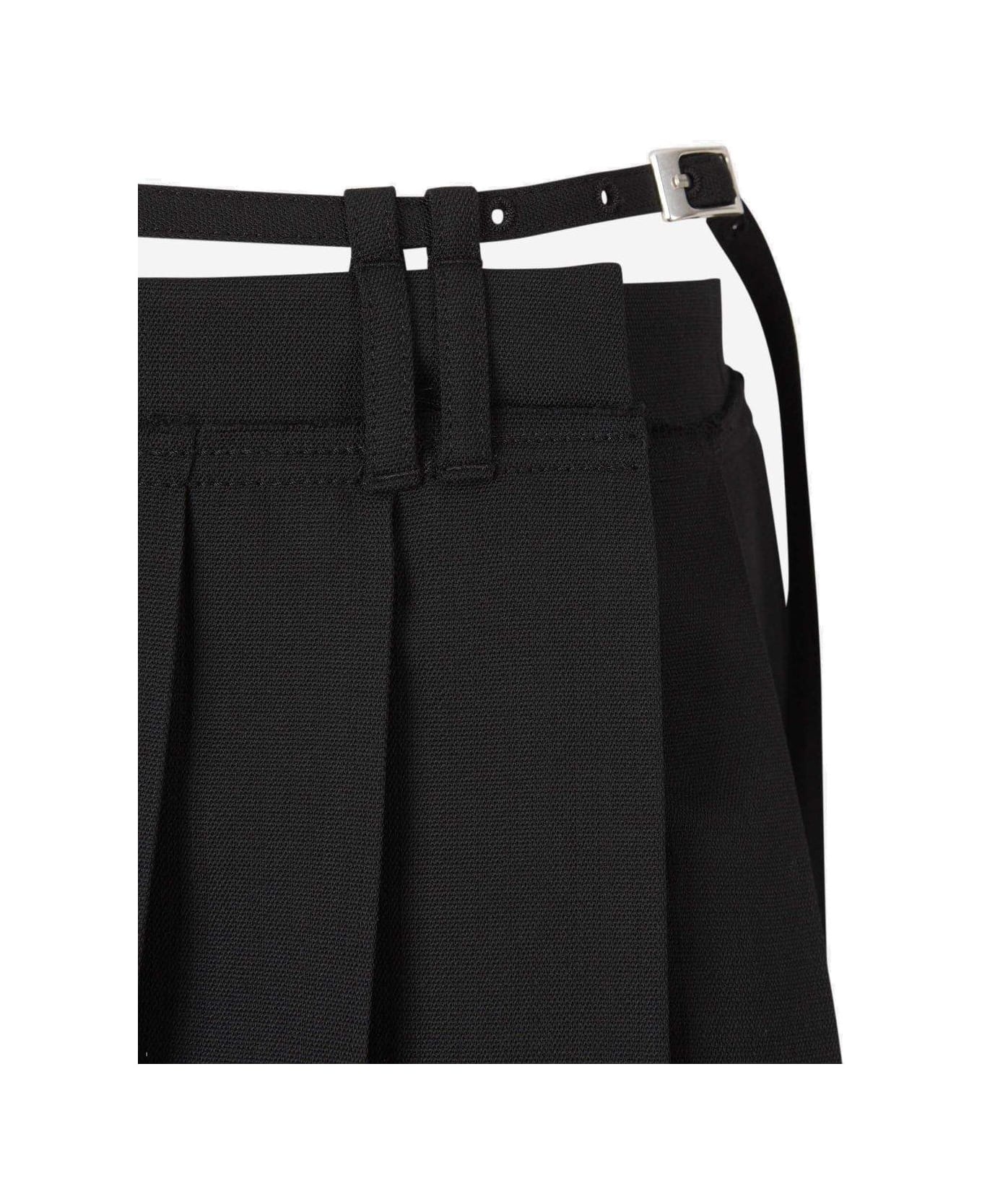 Low-rise Pleated Mini Skirt - 3