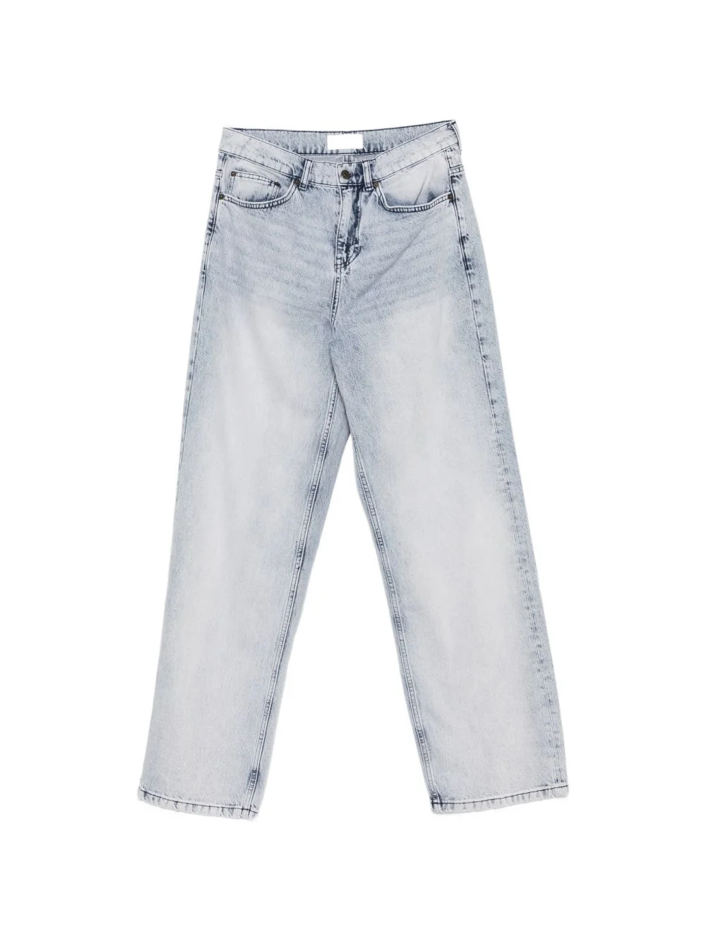 Roi acid-wash wide-leg jeans - 1