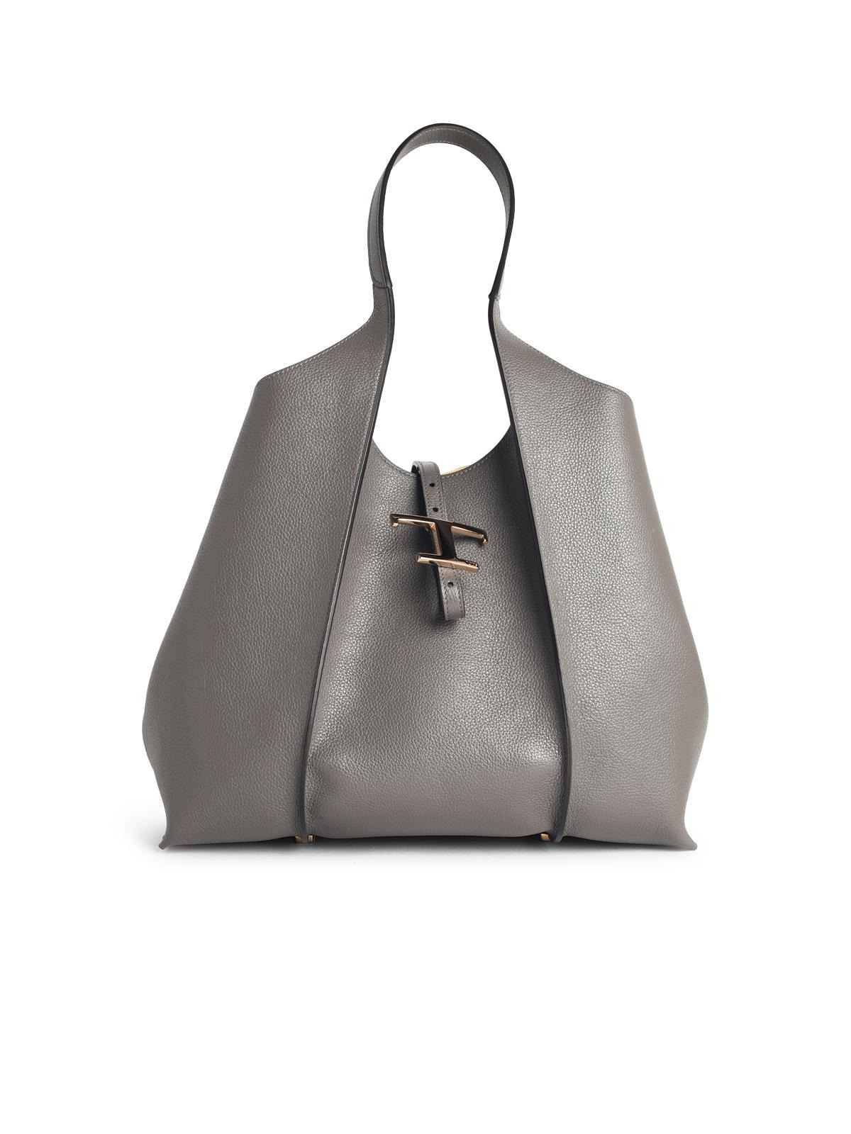 Tod's Gray Leather Bag Women - 1