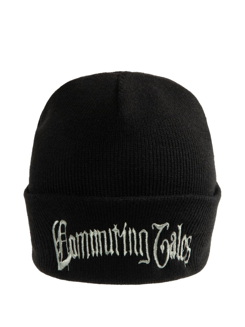 Carhartt ribbed logo-patch beanie outlook