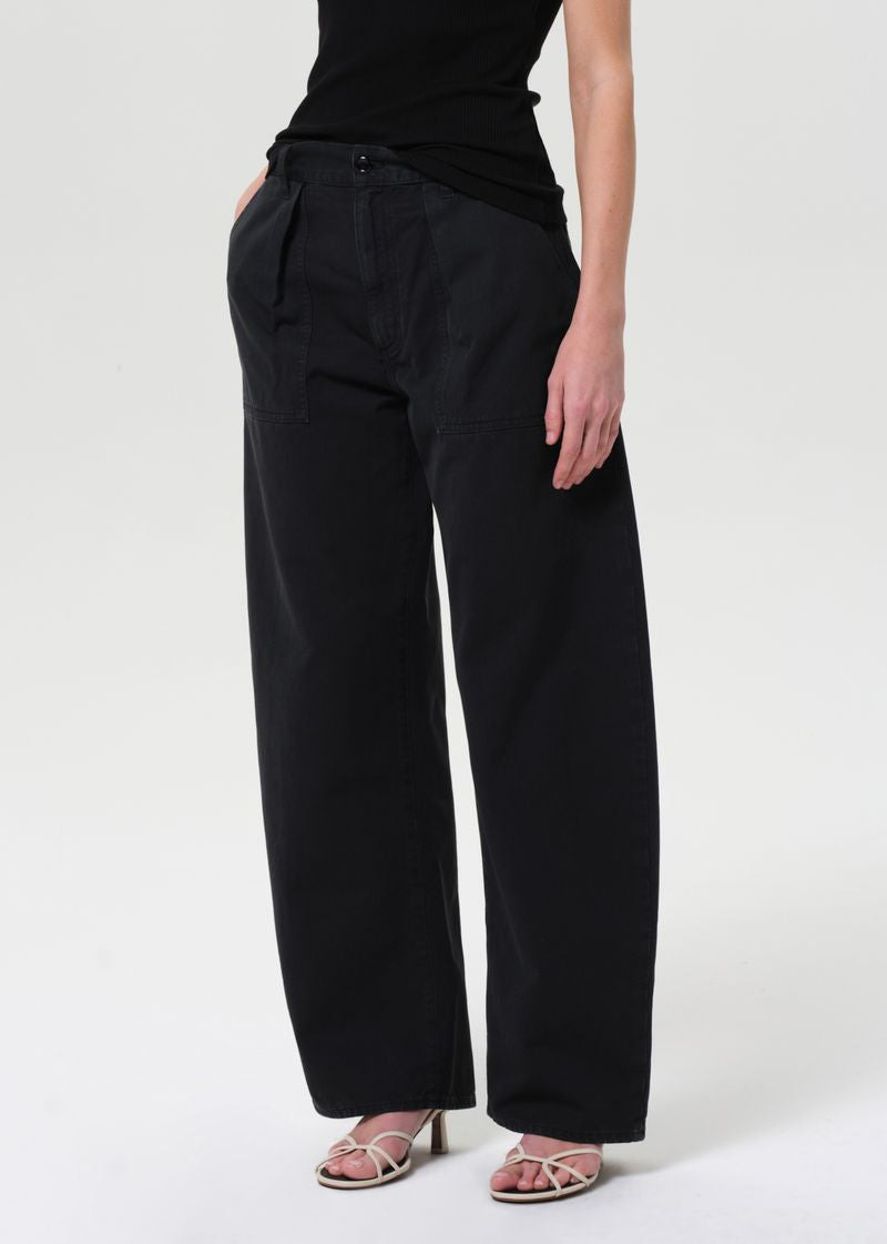 SEFTON PANT IN WASHED BLACK - 5