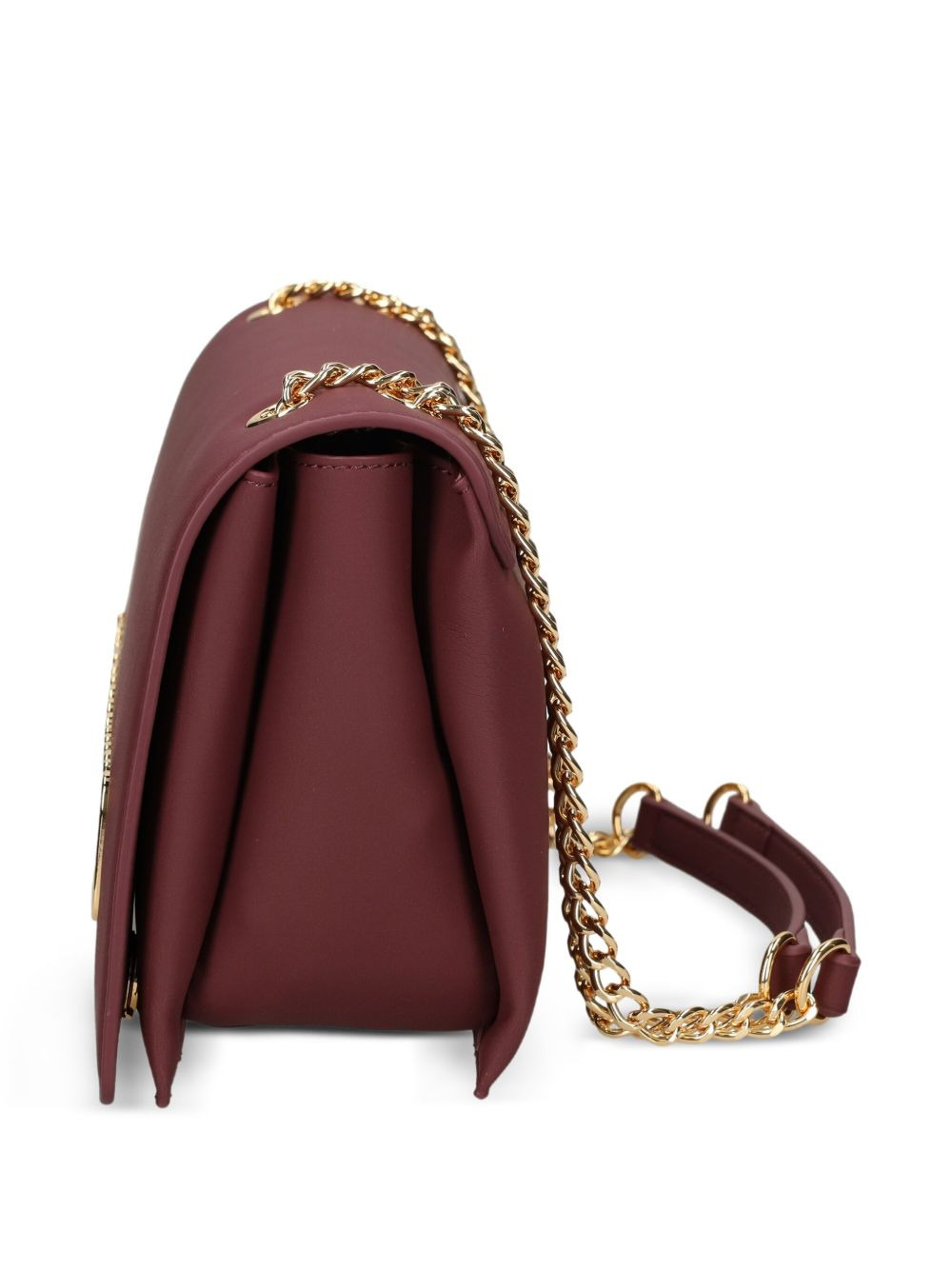 logo-plaque chain-strap cross body  bag - 5