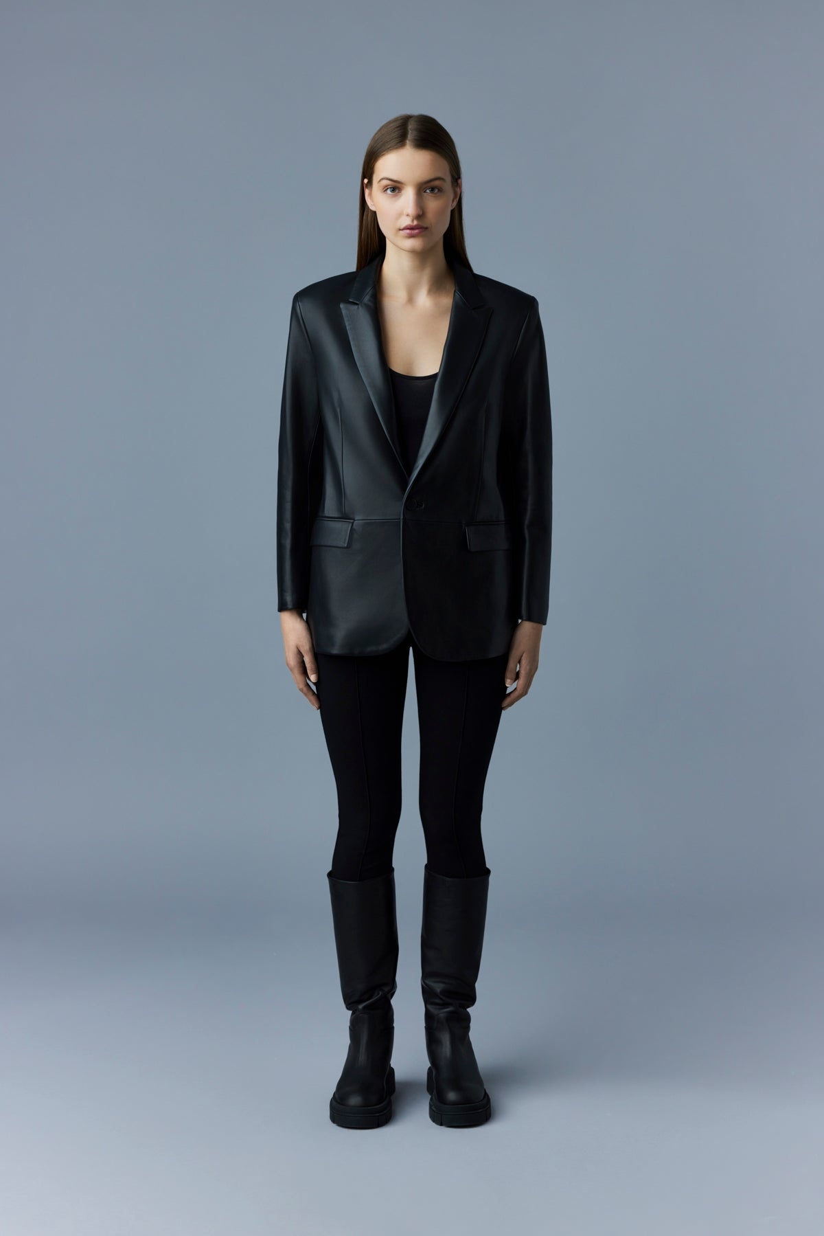 CAPRICE Lamb leather blazer - 2
