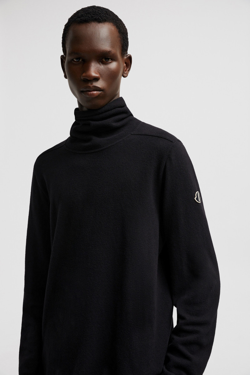 Moncler + Rick Owens Cotton Turtleneck Sweater 4