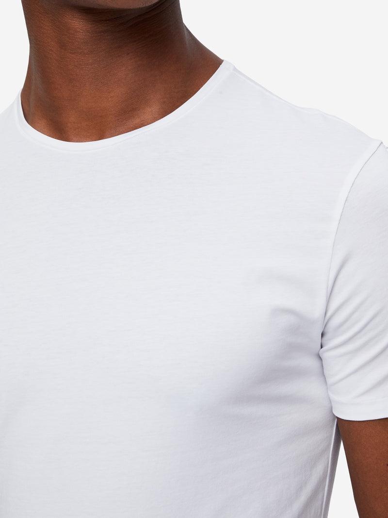 Men's Underwear T-Shirt Jack Pima Cotton Stretch White - 5