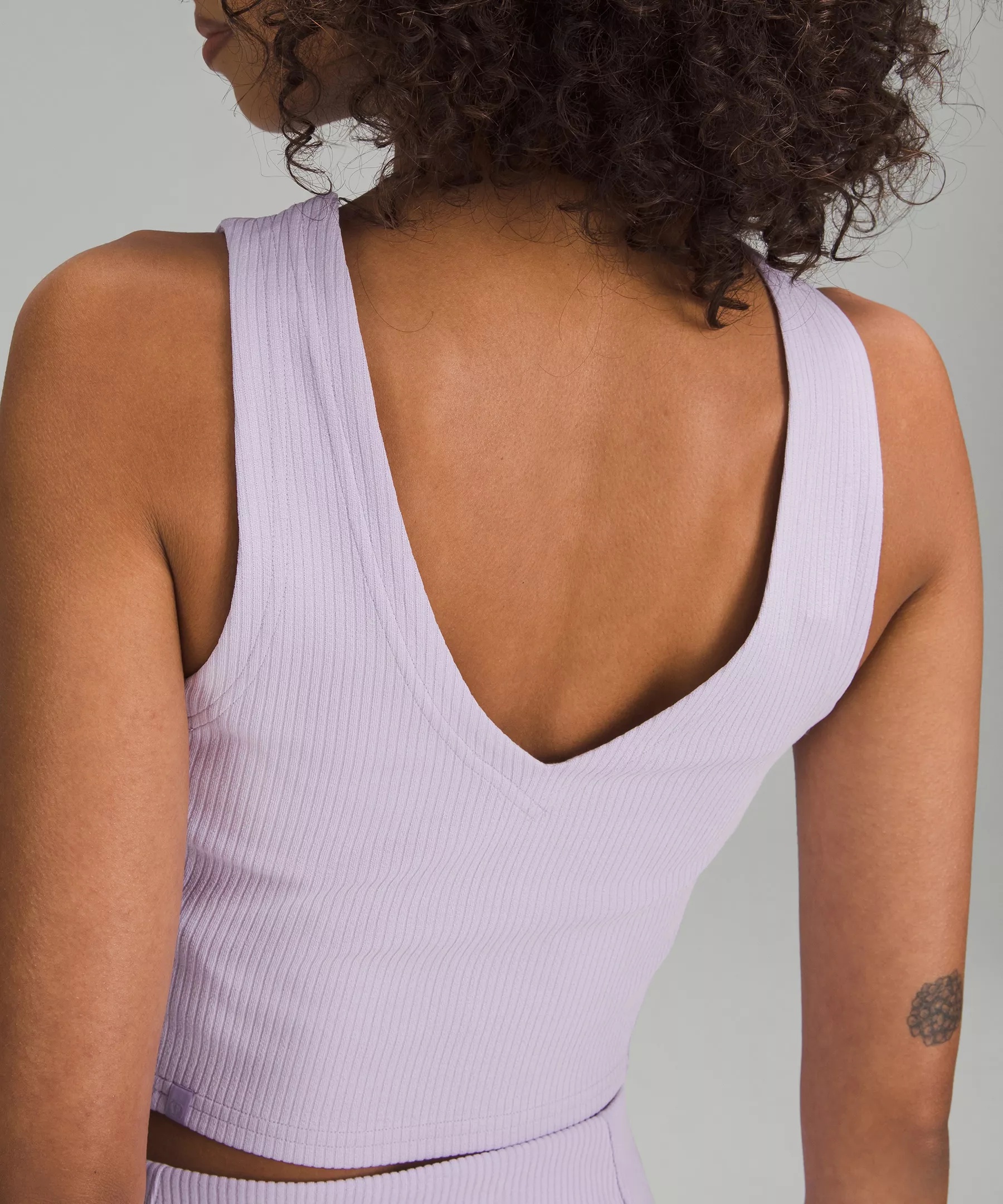 Ribbed Softstreme Cropped Tank Top - 5