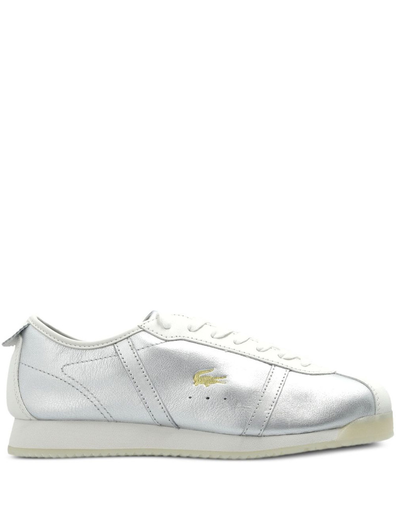 leather lace-up sneakers 1