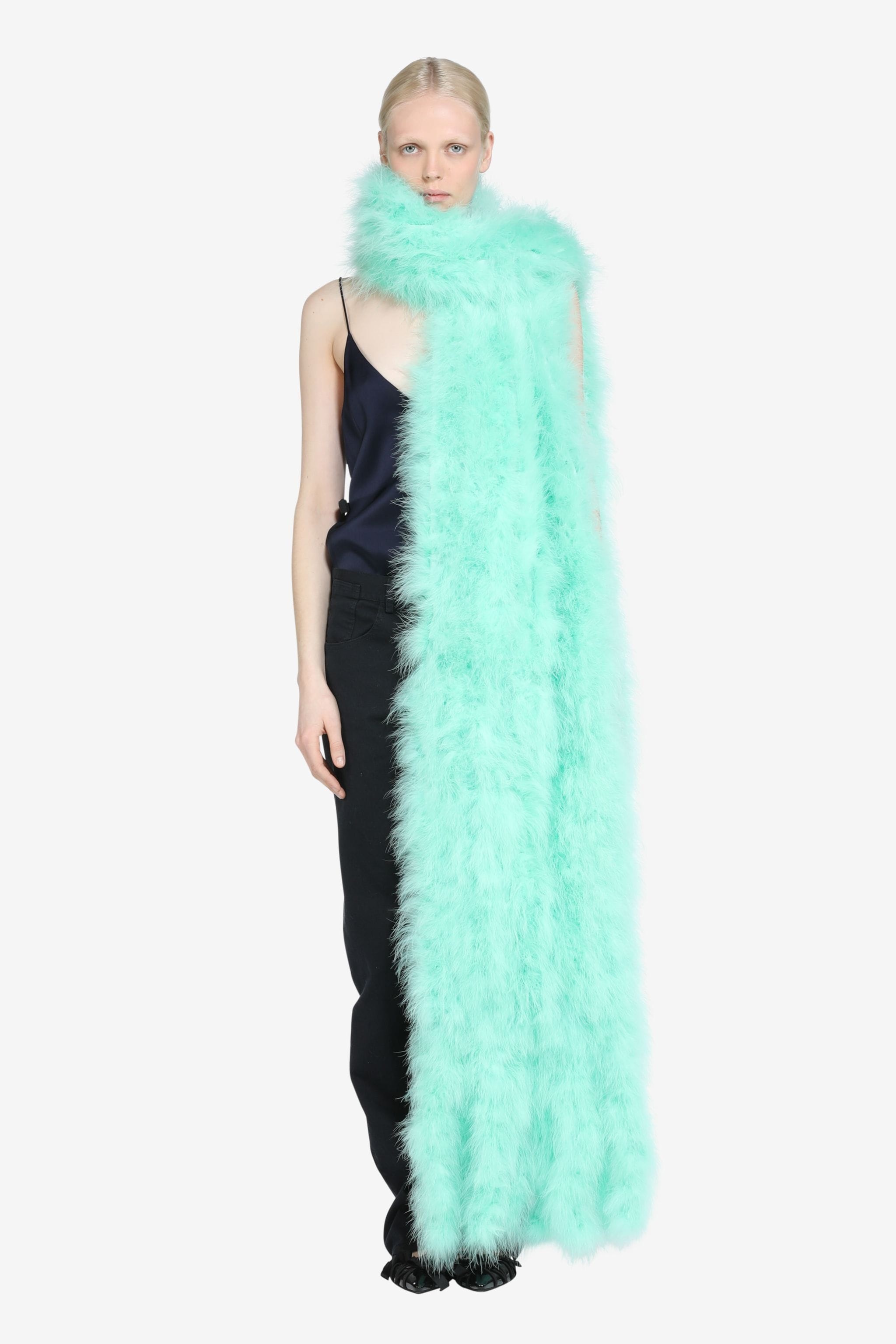 SYNTHETIC-FUR STOLE - 1