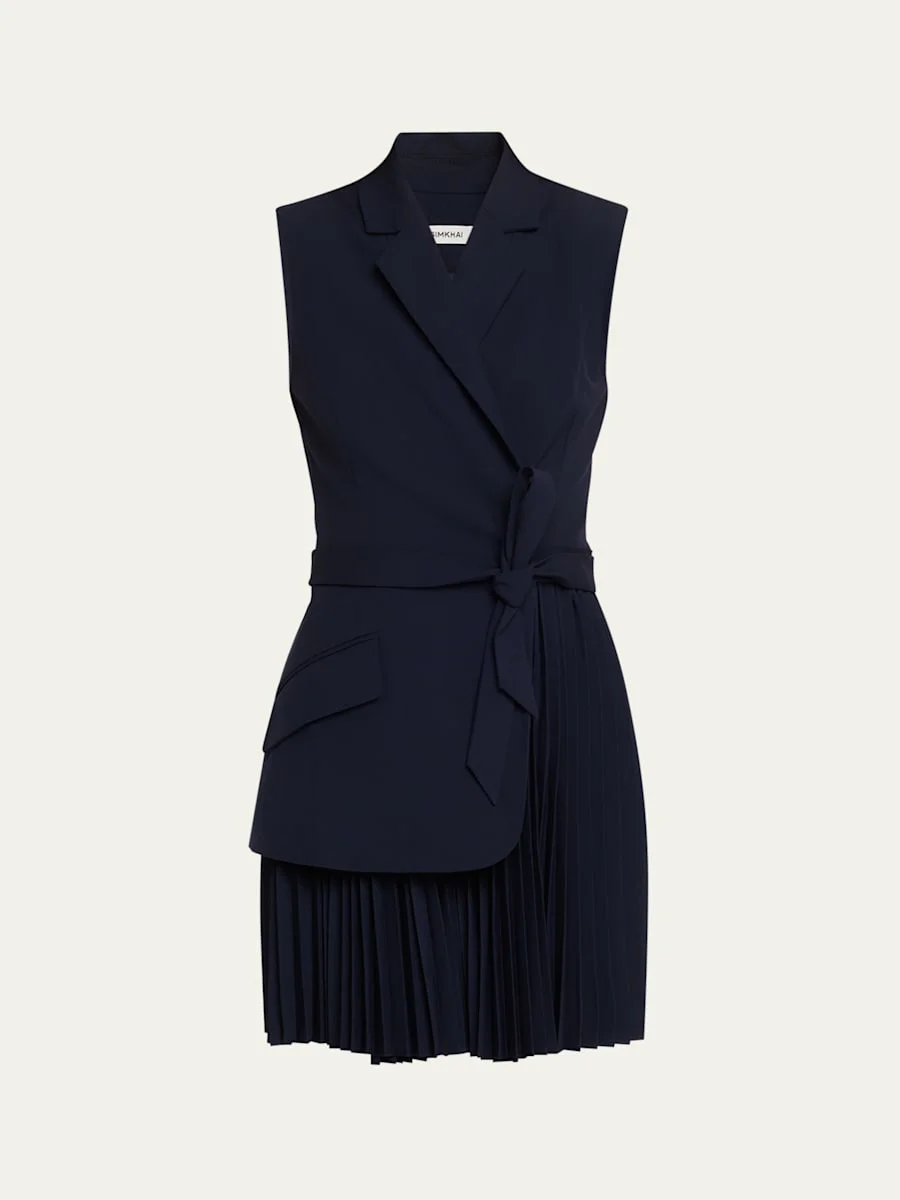 Eman Sleeveless Mini Dress - 1