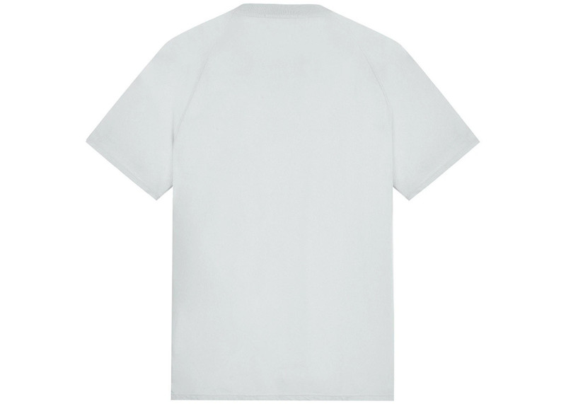 Stone Island Stone Island 206E5 Textured Cotton Jersey Ice outlook